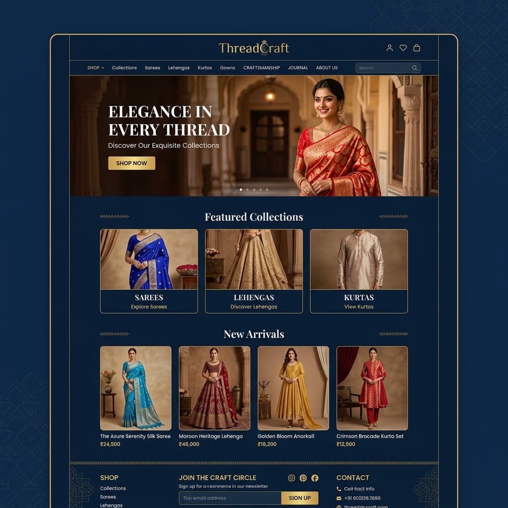 ThreadCraft Fashion